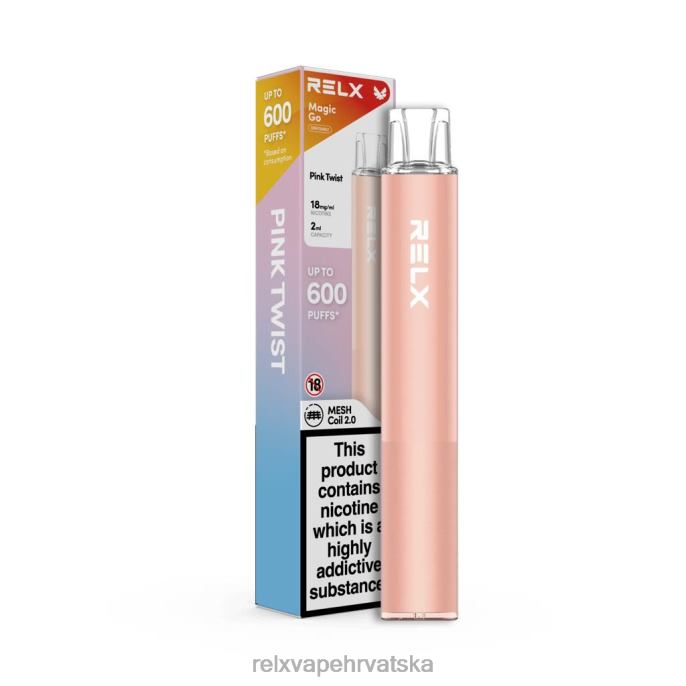 RELX Vape Cijena | RELX MagicGo ga600 roza uvijanje 4TZ0049
