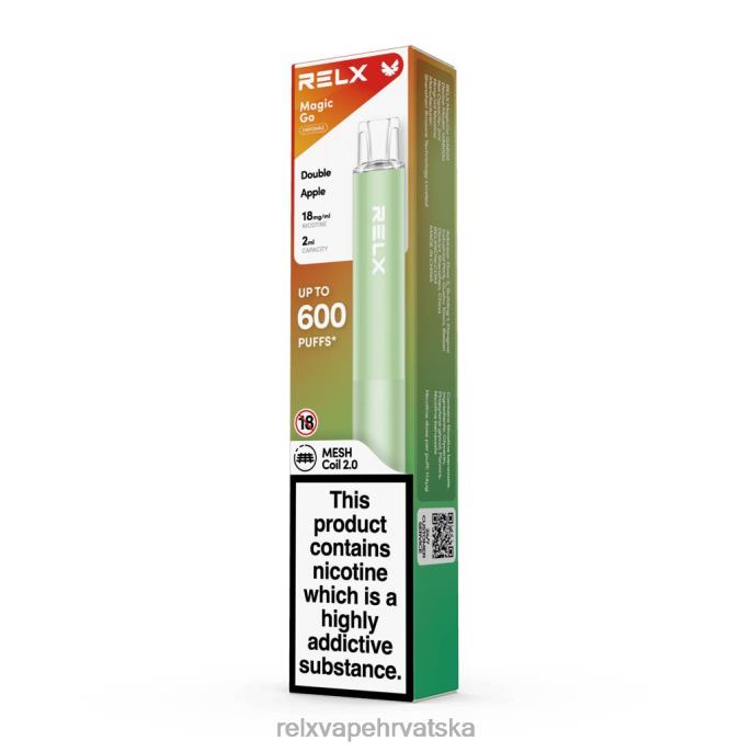 RELX Vape Shop | RELX MagicGo ga600 dupla jabuka 4TZ0050
