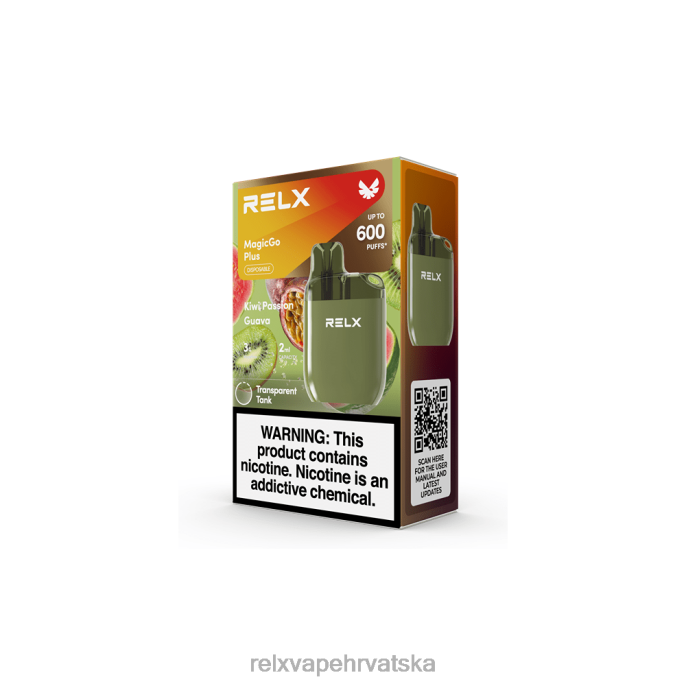 RELX Vape Zagreb | RELX MagicGo plus sa600 kivi strast guava 4TZ0054