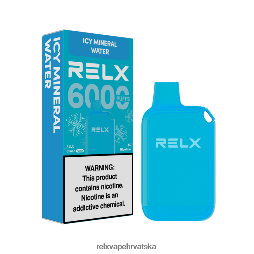 RELX Cijena | ledena mineralna voda RELX Crush Pocket 6000 ledeno 480L2N23