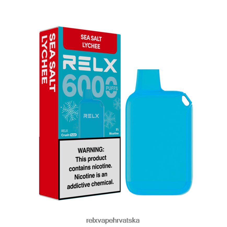 RELX Cijena | morska sol liči RELX Crush Pocket 6000 ledeno 480L2N14