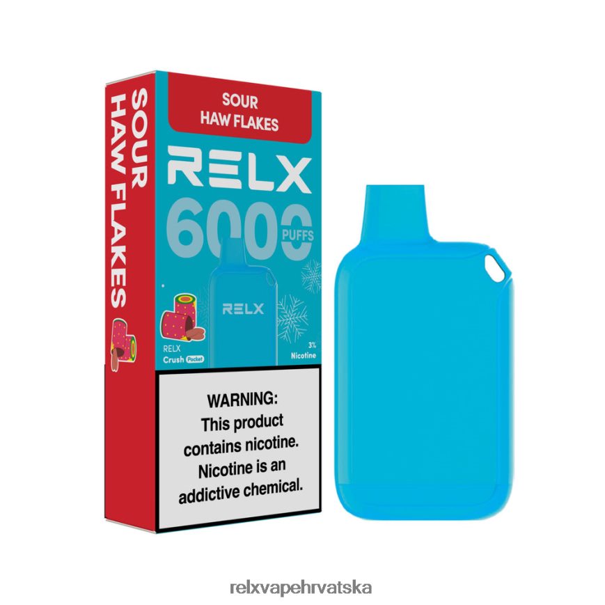 RELX Okusi Cijena | pahuljice kiselog jastreba RELX Crush Pocket 6000 ledeno 480L2N16