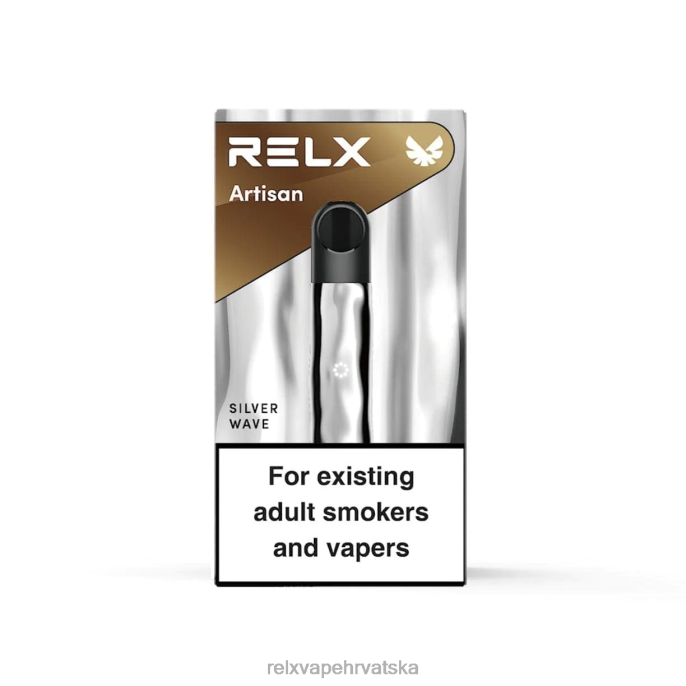 RELX Okusi | RELX Metal Artisan uređaj srebrni val 4TZ0065