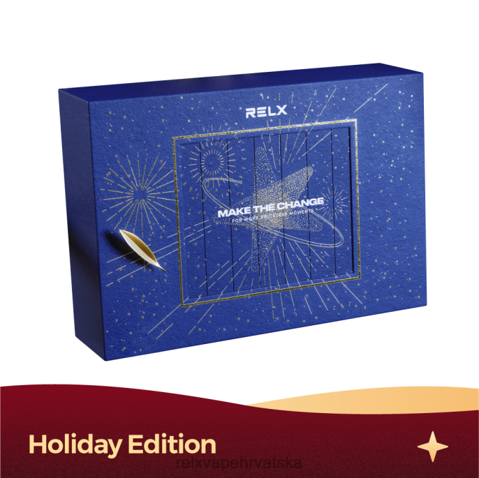 RELX Hrvatska | RELX novogodišnja poklon kutija black infinity + led od lubenice 4TZ0062