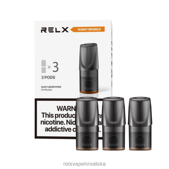 RELX Prodaja | RELX Classic mahune sunčana svjetlucavo-narančasta soda 4TZ00131