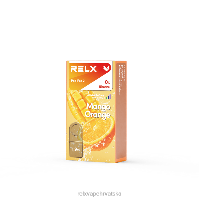RELX Cigarete Prodajna Mesta | RELX pod za 2 mango naranča 4TZ0026
