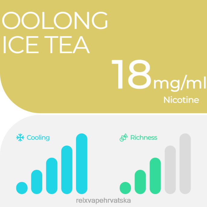 RELX Okusi | RELX mahuna pro - 2 mahune oolong ledeni čaj 4TZ0014