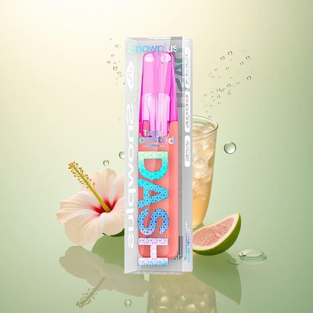 Snowplus Dash 4000 Puffs Hibiscus Ledeni Čaj s Keramikom i 530 mAh
