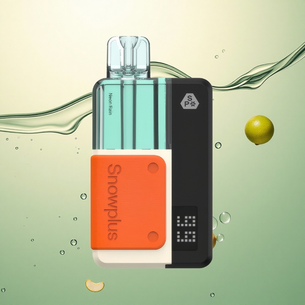 Snowplus Swift 15000 Puffs Pod Kit Neonska Kiša Dual Mesh 1000 mAh