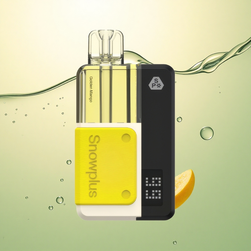Snowplus Swift 15000 Puffs Pod Kit Zlatni Mango Dual Mesh 1000 mAh 12 ml