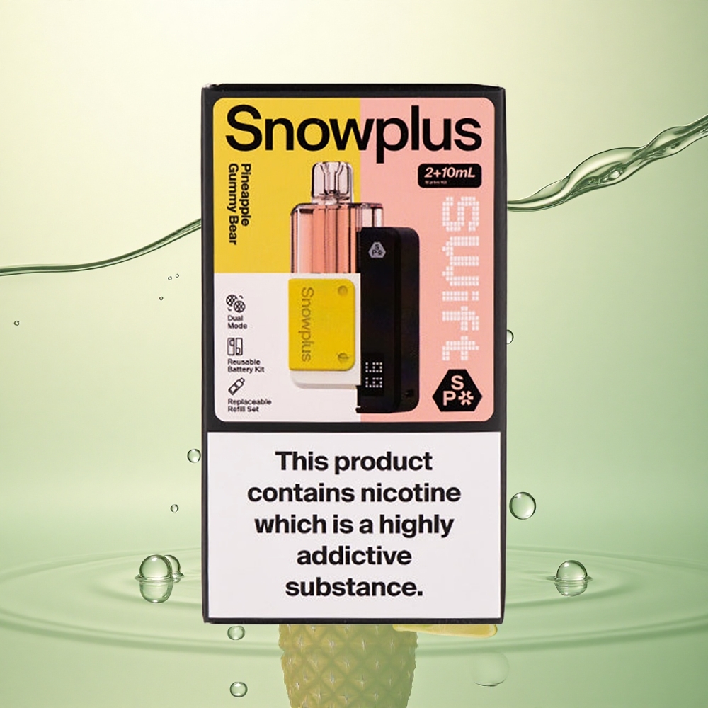 Snowplus Swift 5000 Puffs Ananasni Gumeni Medvjedić Dual Mesh 1000 mAh