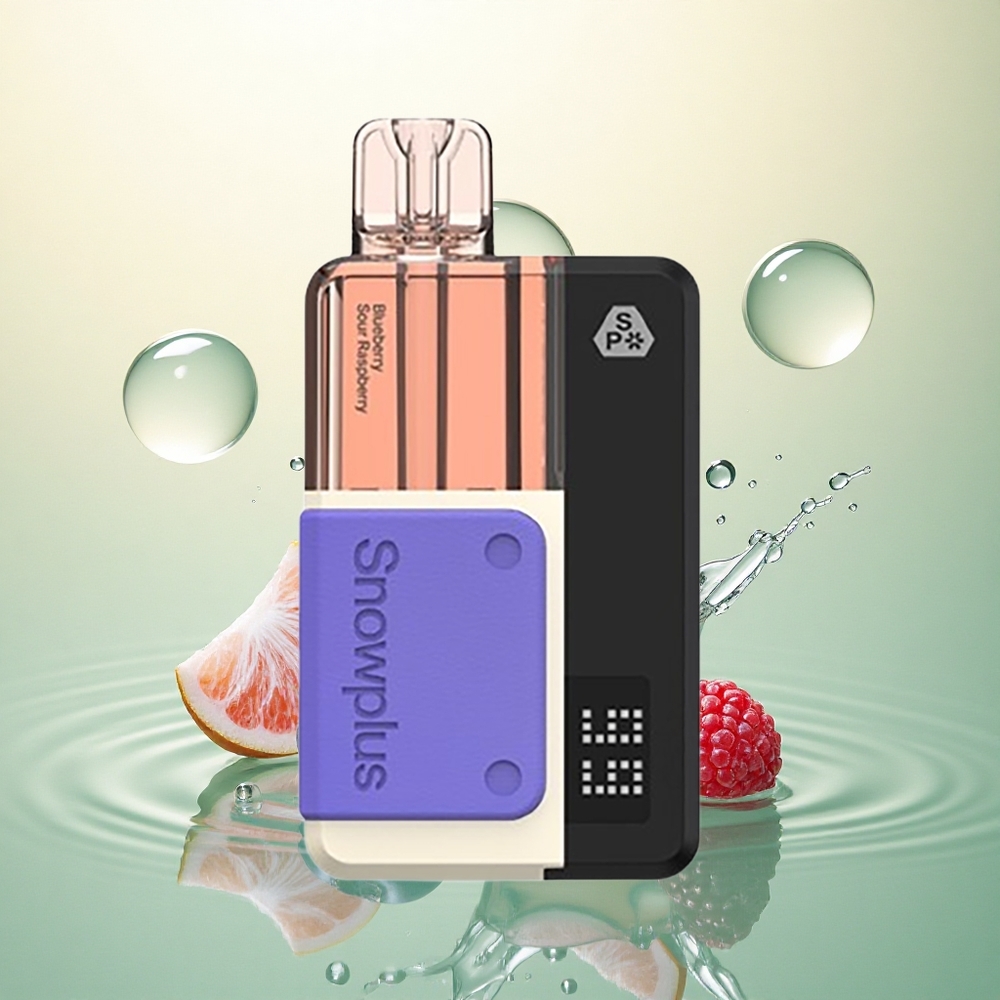 Snowplus Swift 5000 Puffs Boravica Kisela Malina Dual Mesh 1000 mAh