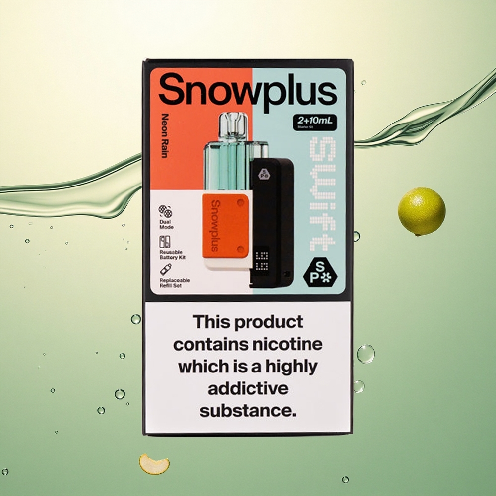 Snowplus Swift 5000 Puffs Neonska Kiša Dual Mesh 10ml Nikotin
