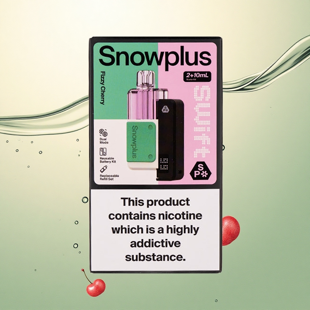 Snowplus Swift 5000 Puffs Pjenušaća Trešnja Dual Mesh 1000 mAh