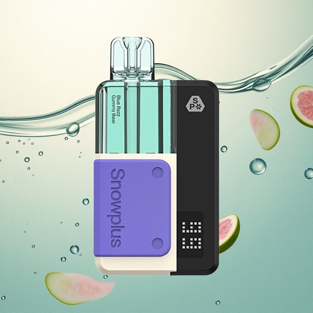 Snowplus Swift 5000 Puffs Plavi Malini Medvjedić Dual Mesh 2% Nikotina