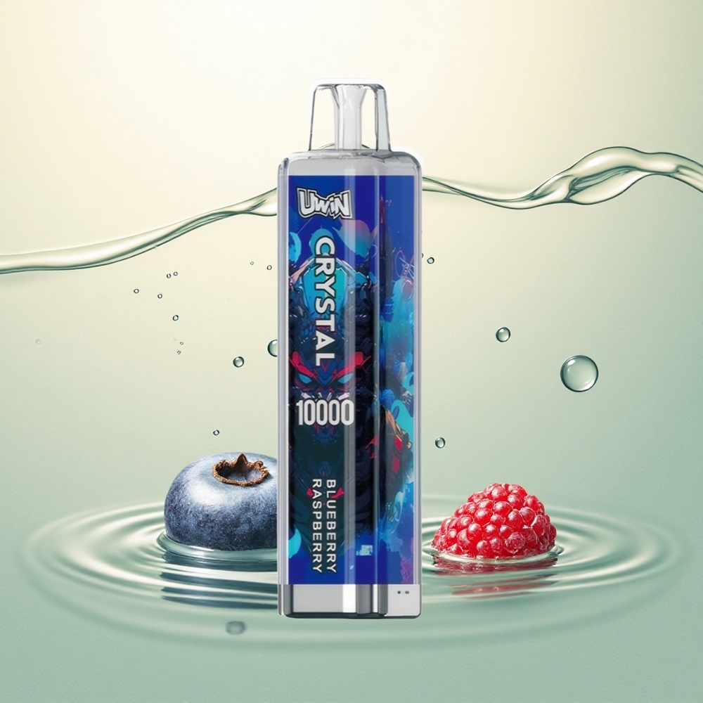 Uwin Crystal 10000 Puffs Borovnica Malina 18ml RGB 650mAh