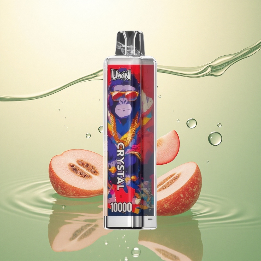 Uwin Crystal 10000 Puffs Crveni Bik Kristalni 18ml 650mAh RGB