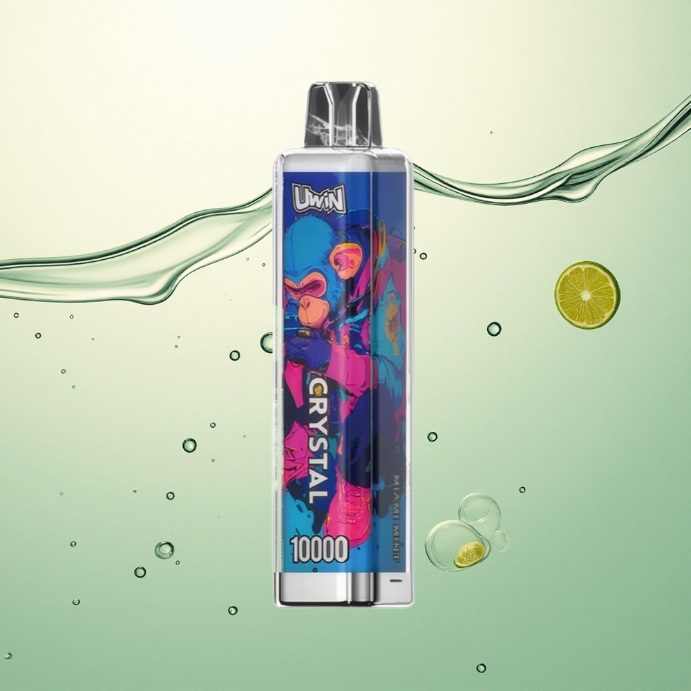 Uwin Crystal 10000 Puffs Miami Mint RGB 650mAh 18ml