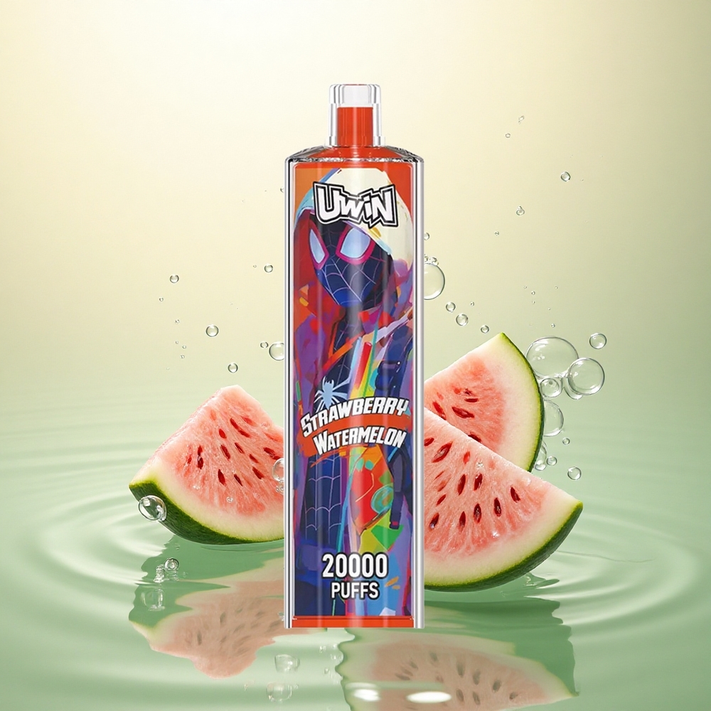Uwin Shisha Hookah Crystal 20000 Puffs Jagoda Lubenica Crystal Bez Nikotina Tip-C Punjenje