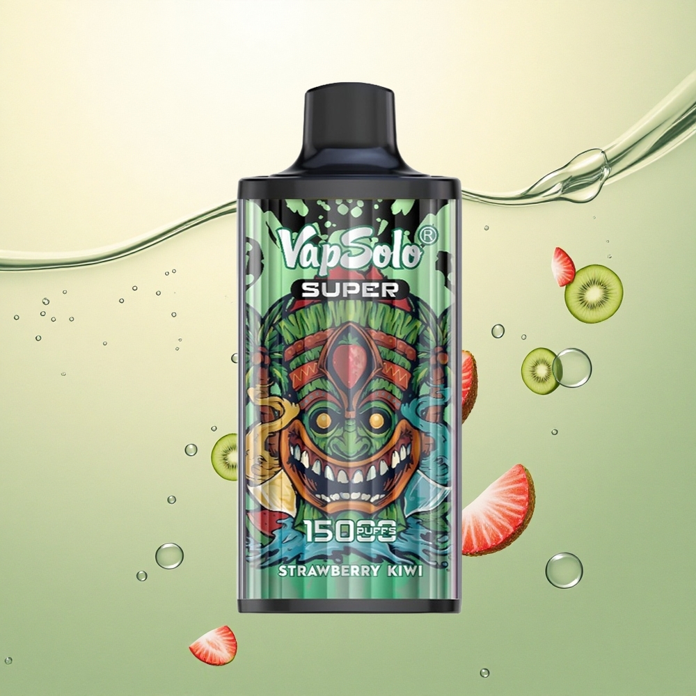 Vapsolo Super 15000 Puffs Jagoda Kivi 40ml Nikotin 850mAh