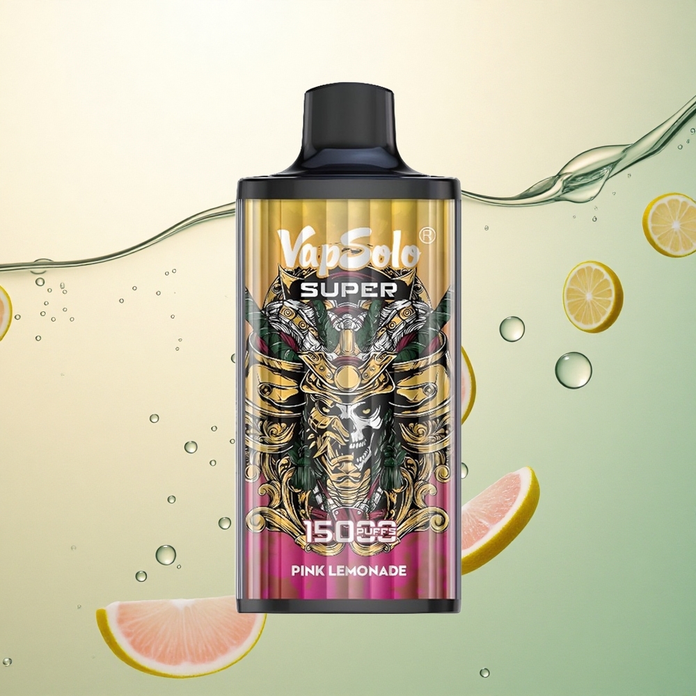 Vapsolo Super 15000 Puffs Super Ružičasti Limunada 40ml 20mg nikotina 850mAh