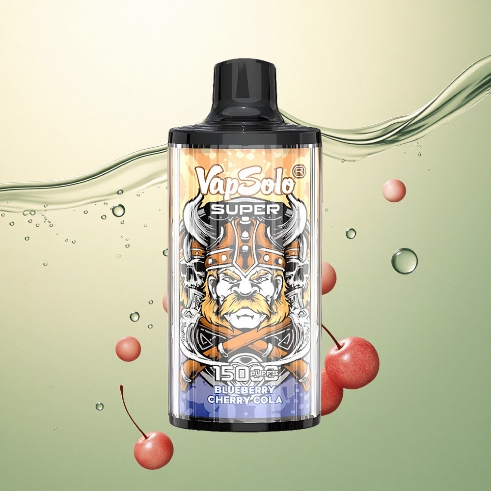Vapsolo Super 15000 Puffs Trešnja Cola 40ml Nikotin 850mAh