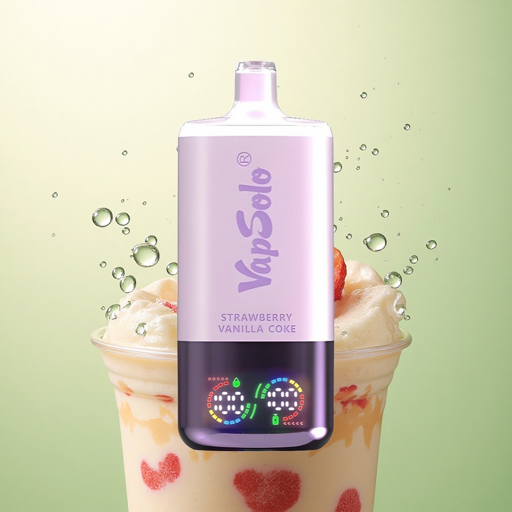 Vapsolo Triple 30000 Puffs Jagoda Vanilka Koka s 40ml e-tekućinom i nikotinom 20mg/ml