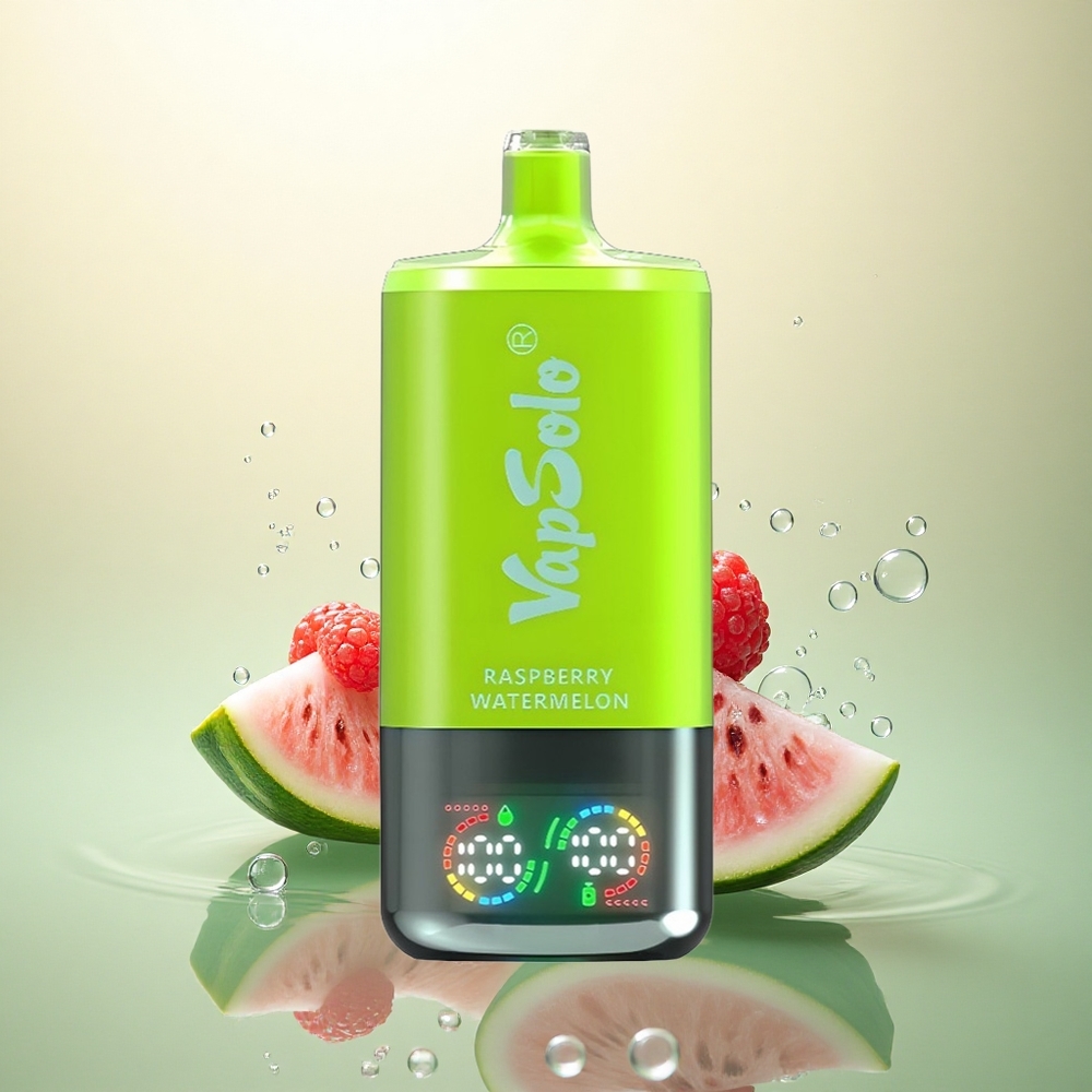 Vapsolo Triple 30000 Puffs Malina Lubenica Tip-C 40ml Nikotin