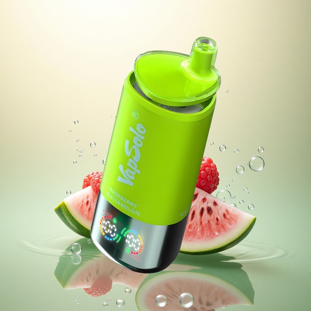 Vapsolo Triple 30000 Puffs Malina Lubenica Tip-C 40ml Nikotin