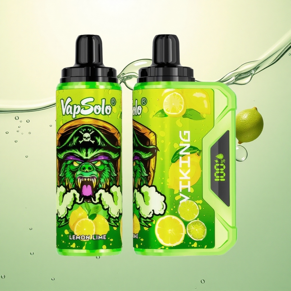 VapSolo VIKING 12000 Puffs Limun Limeta 22ml Type-C