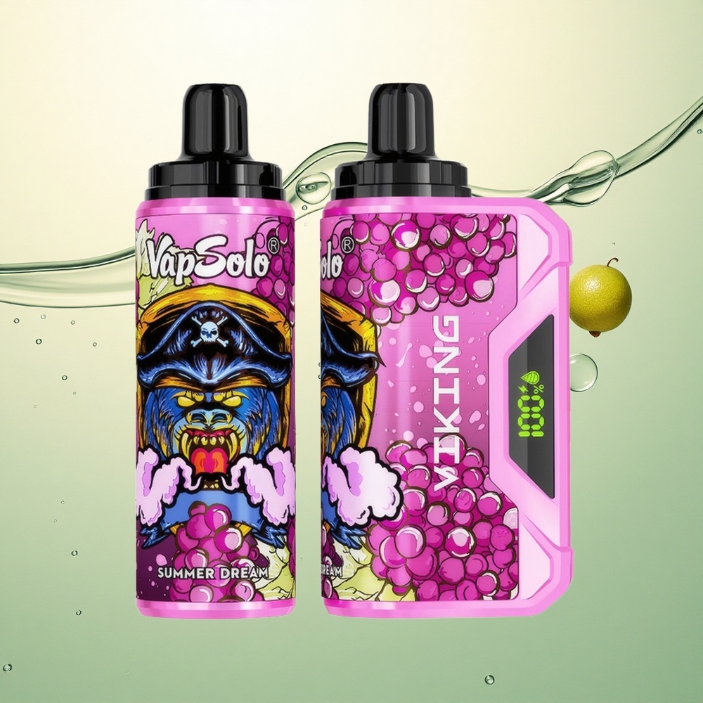 VapSolo VIKING 12000 Puffs Ljetni San Tip-C 22ml Nikotin