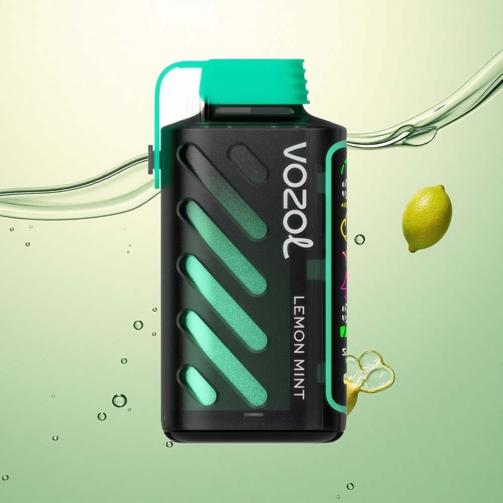 VOZOL Gear Power 20000 Puffs Limeta Menta Dual Mesh Coil 20mL Nikotin 5%