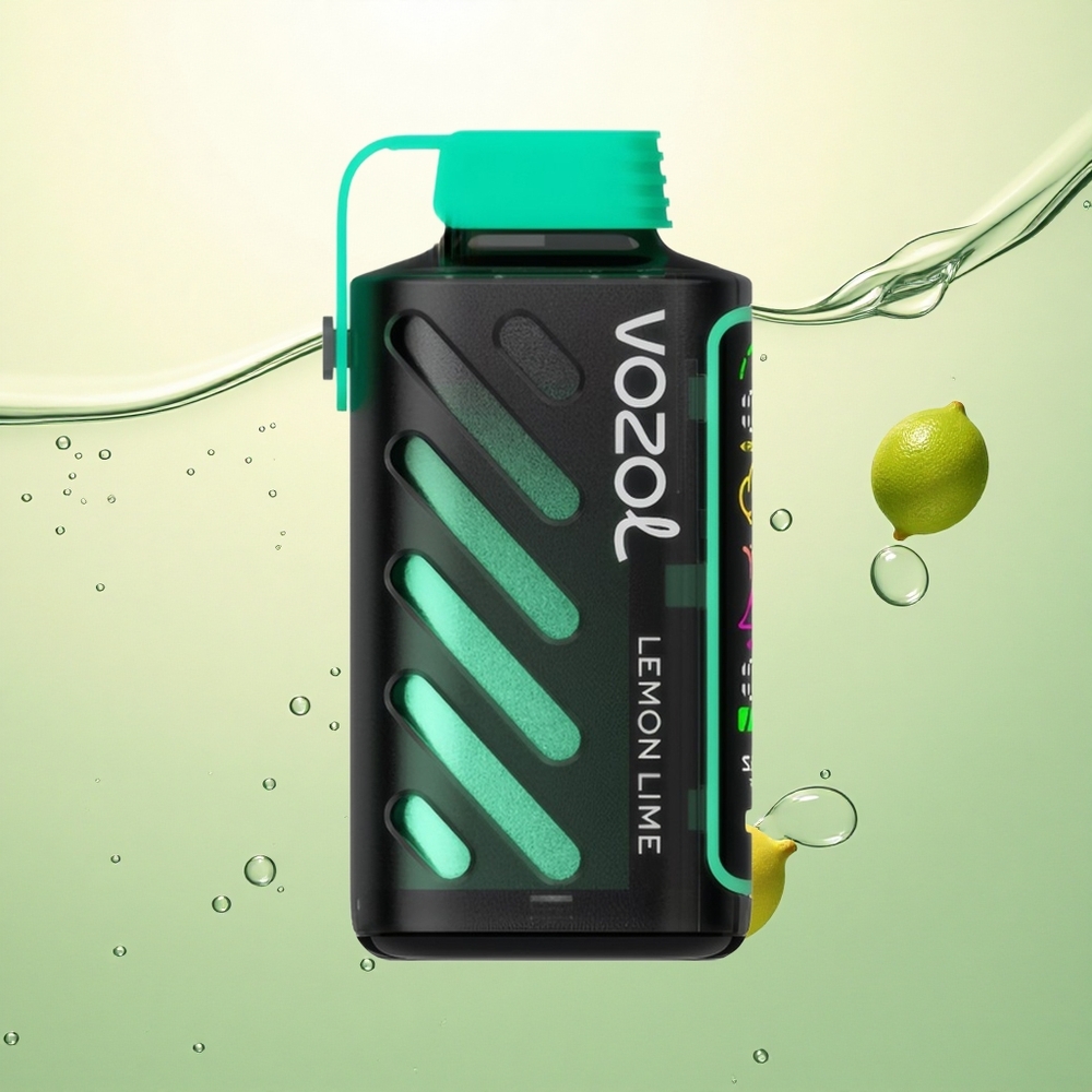 VOZOL Gear Power 20000 Puffs Limun Lime S.i.L.C. Tech Dual Mesh Coil 20mL