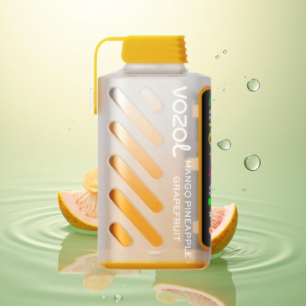 VOZOL Gear Power 20000 Puffs Mango Ananas Grejp 20mL Dual Mesh Coil 5% Nikotina