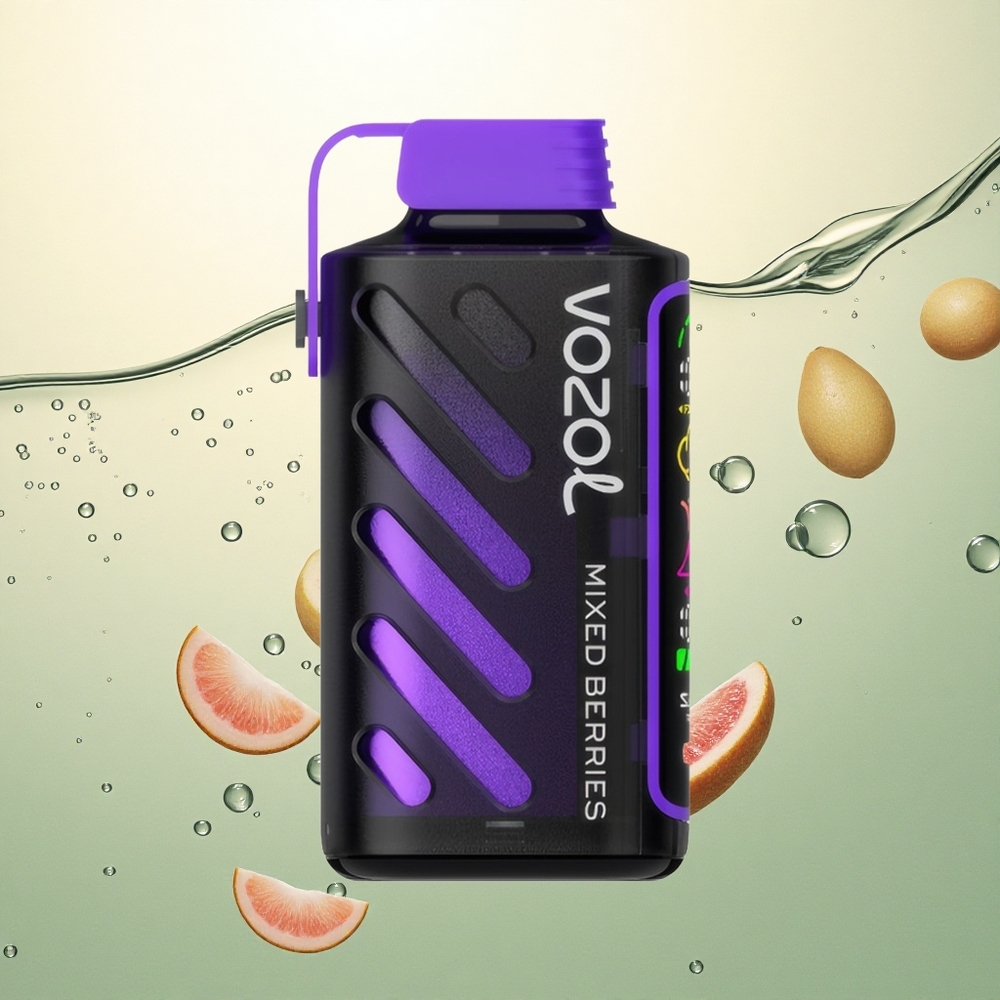 VOZOL Gear Power 20000 Puffs Mješovito Bobice Dual Mesh Coil 20mL 5% Nikotin