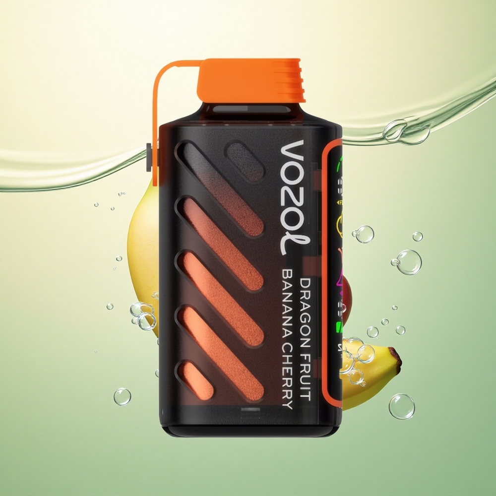 VOZOL Gear Power 20000 Puffs Zmajevo Voće Banana Trešnja S.i.L.C. Tech Dual Mesh Coil 20mL Nikotin