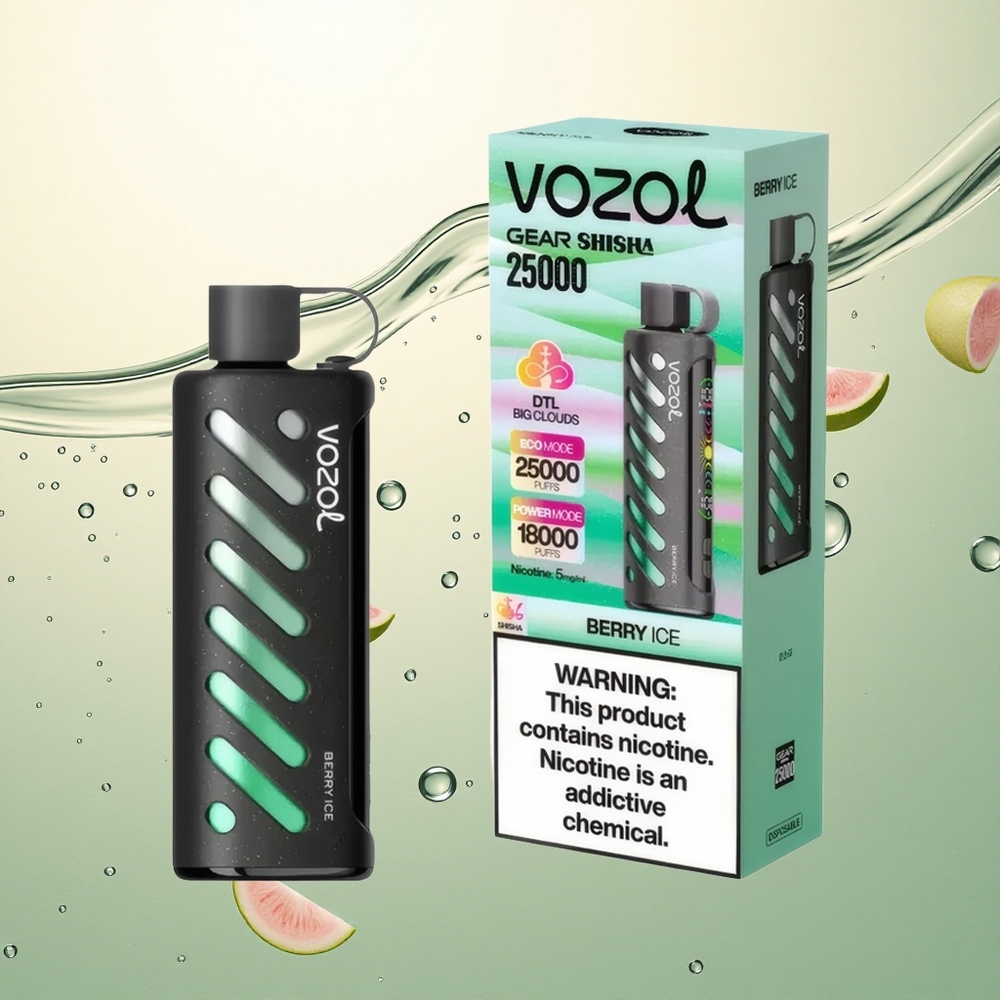 VOZOL Gear Shisha 25000 Puffs Bobica Led 1000mAh Dual Mesh