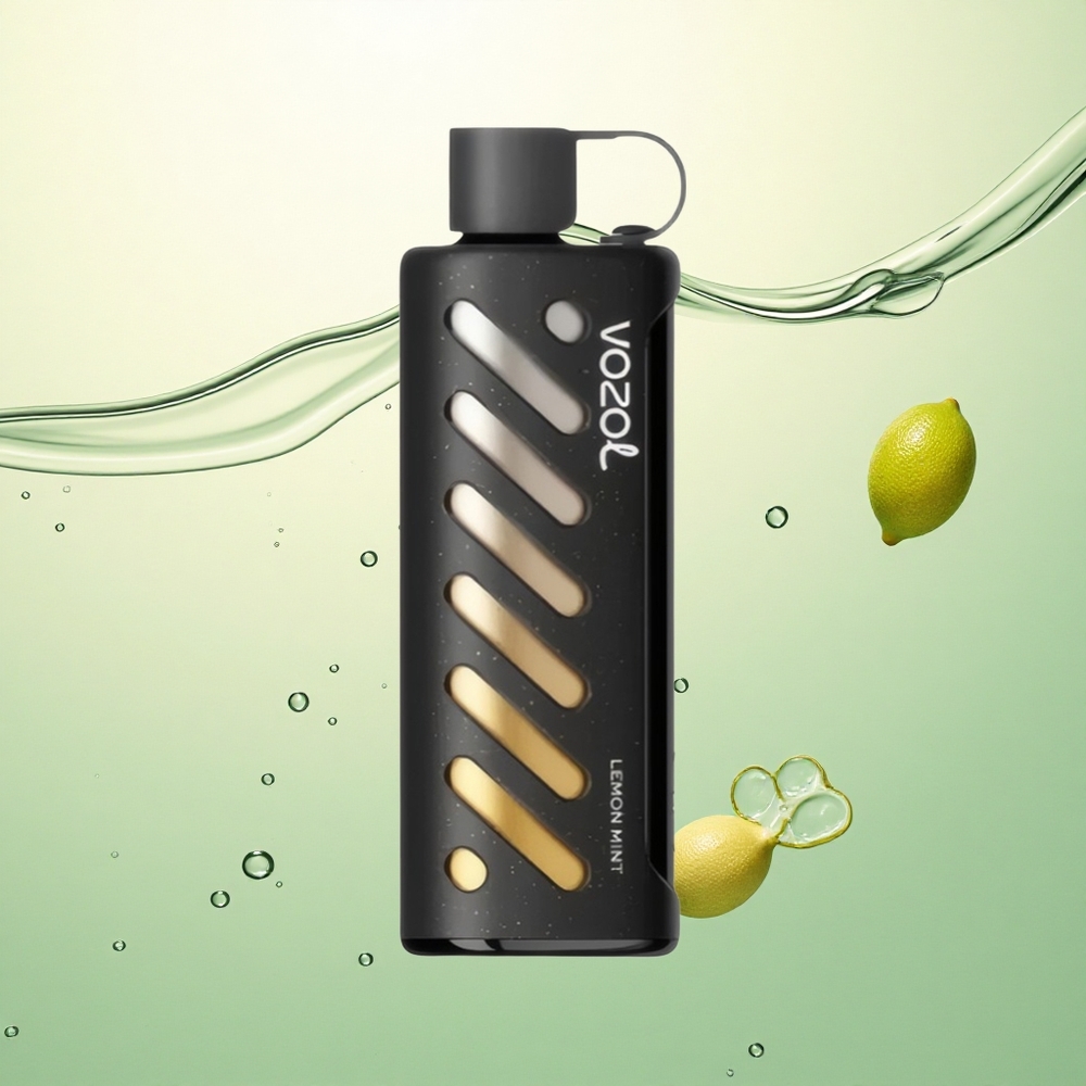 VOZOL Gear Shisha 25000 Puffs Limeta Meta s 5mg nikotina i 1000mAh baterijom