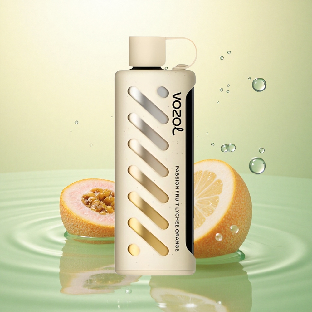 VOZOL Gear Shisha 25000 Puffs Marelica Liči Naranca sa S.i.L.C Tech i 5mg/ml nikotina