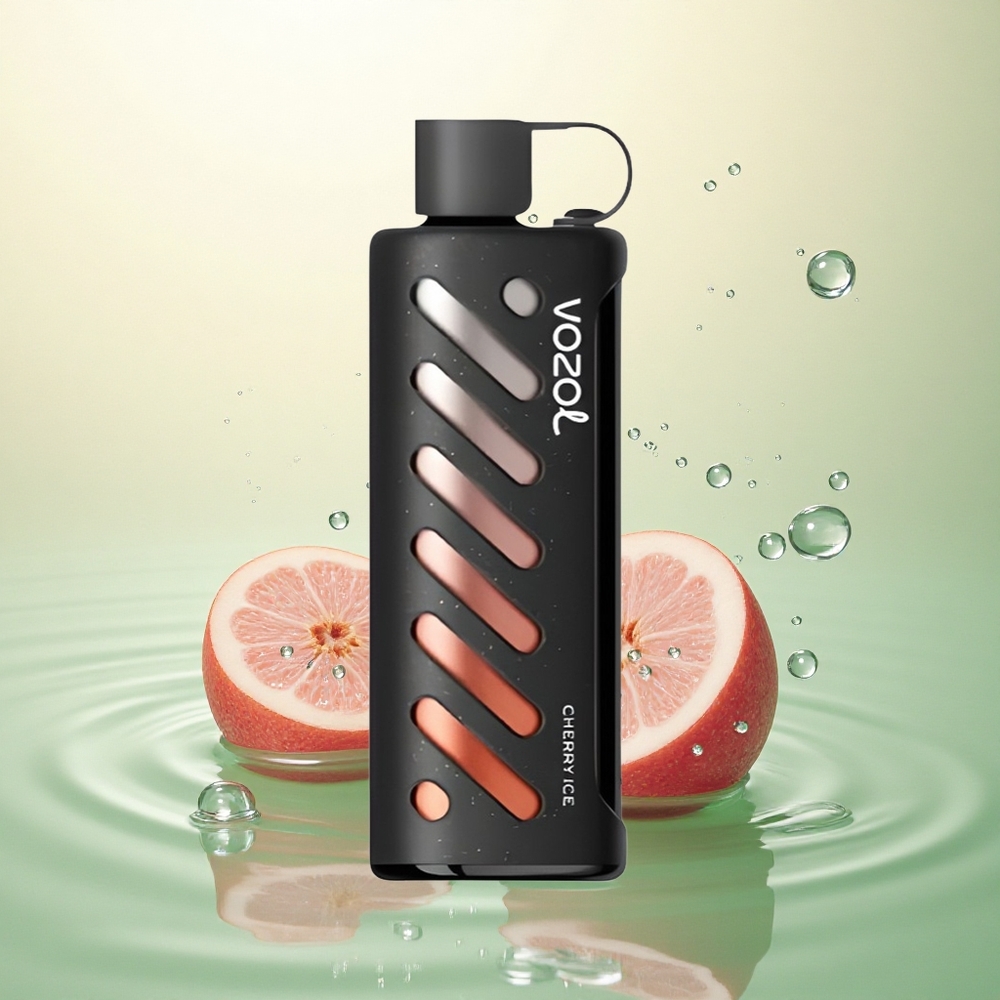 VOZOL Gear Shisha 25000 Puffs Trešnja Led s 5mg/ml nikotina i Dual Mesh režimima