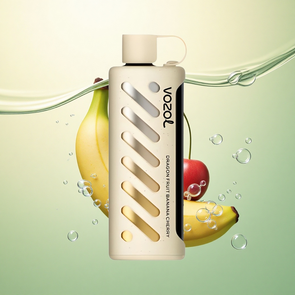 VOZOL Gear Shisha 25000 Puffs Zmajevo Voće Banana Trešnja Dual Mesh 1000mAh