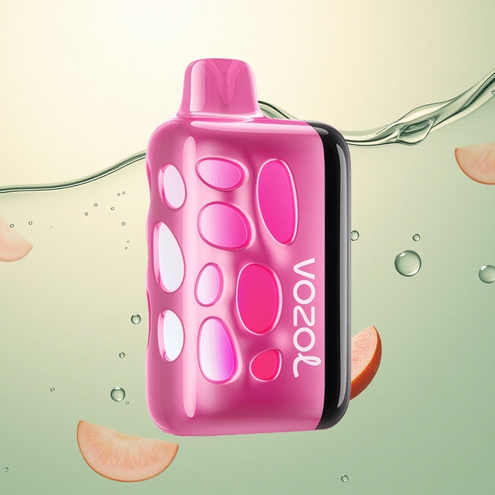 VOZOL RAVE 40000 Puffs Breskva Led s 20mg/ml nikotina i 1000mAh baterijom
