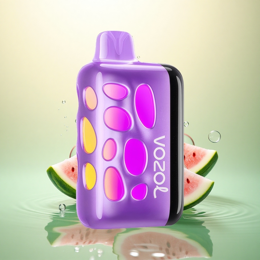 VOZOL RAVE 40000 Puffs Lubenica Razz Svjetleći 270° 1000mAh