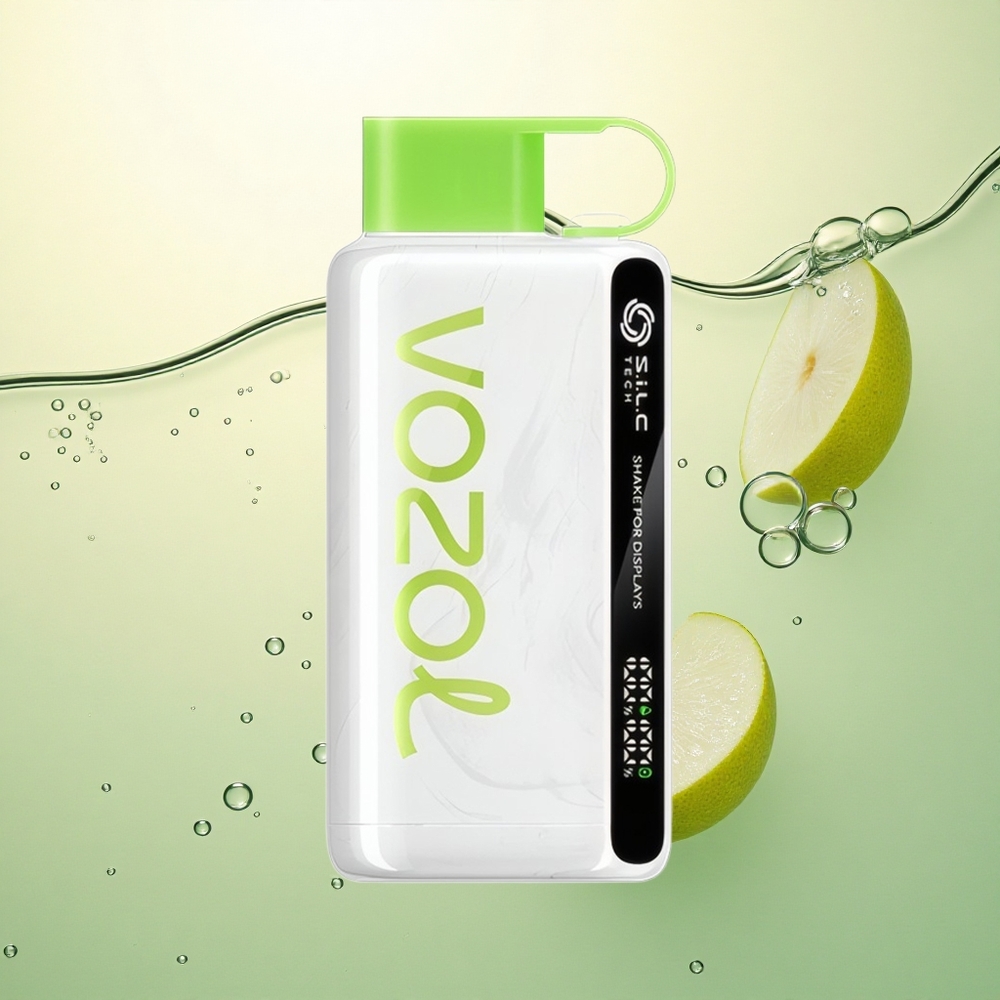 VOZOL STAR 9000/12000 Puffs Kisela Jabuka Ledenjak s 650mAh baterijom i 50mg/ml nikotina