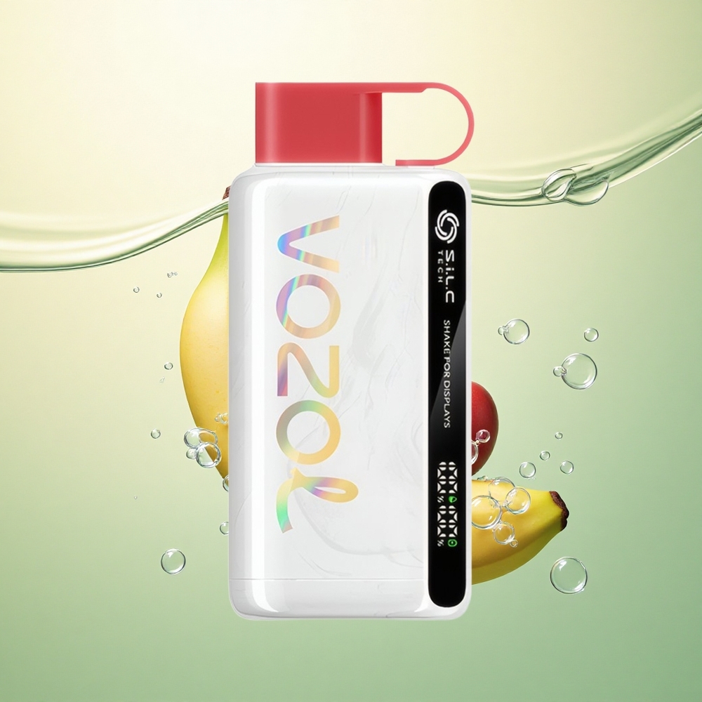 VOZOL STAR 9000/12000 Puffs Zmajevo Voće Banana Trešnja s 650mAh i 0/20/50mg/ml nikotina