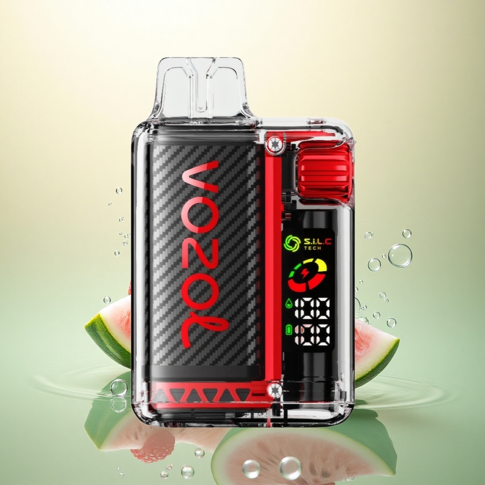 VOZOL Vista 20000 Puffs Malina Lubenica s OLED zaslonom i 650mAh baterijom