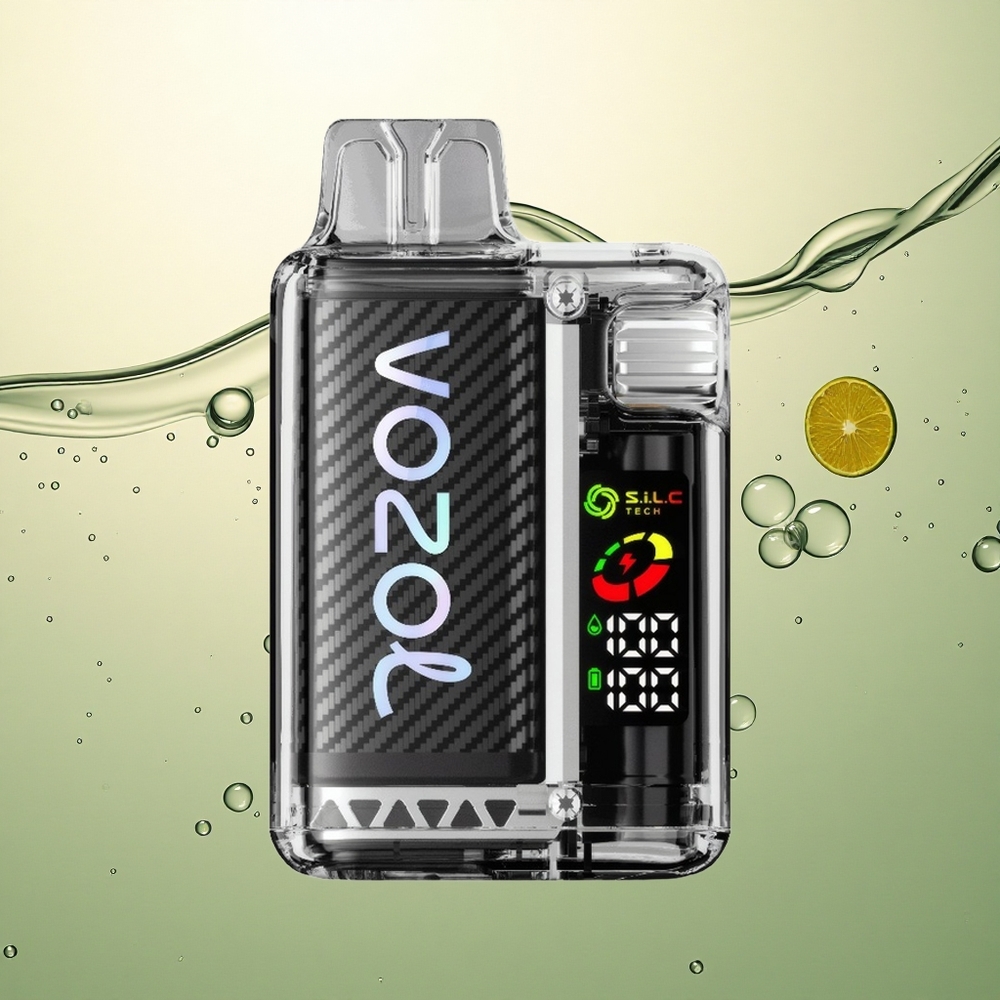 VOZOL Vista 20000 Puffs Vanikrema Duhanski Dual Mesh Coil 2% Nikotina OLED Ekran